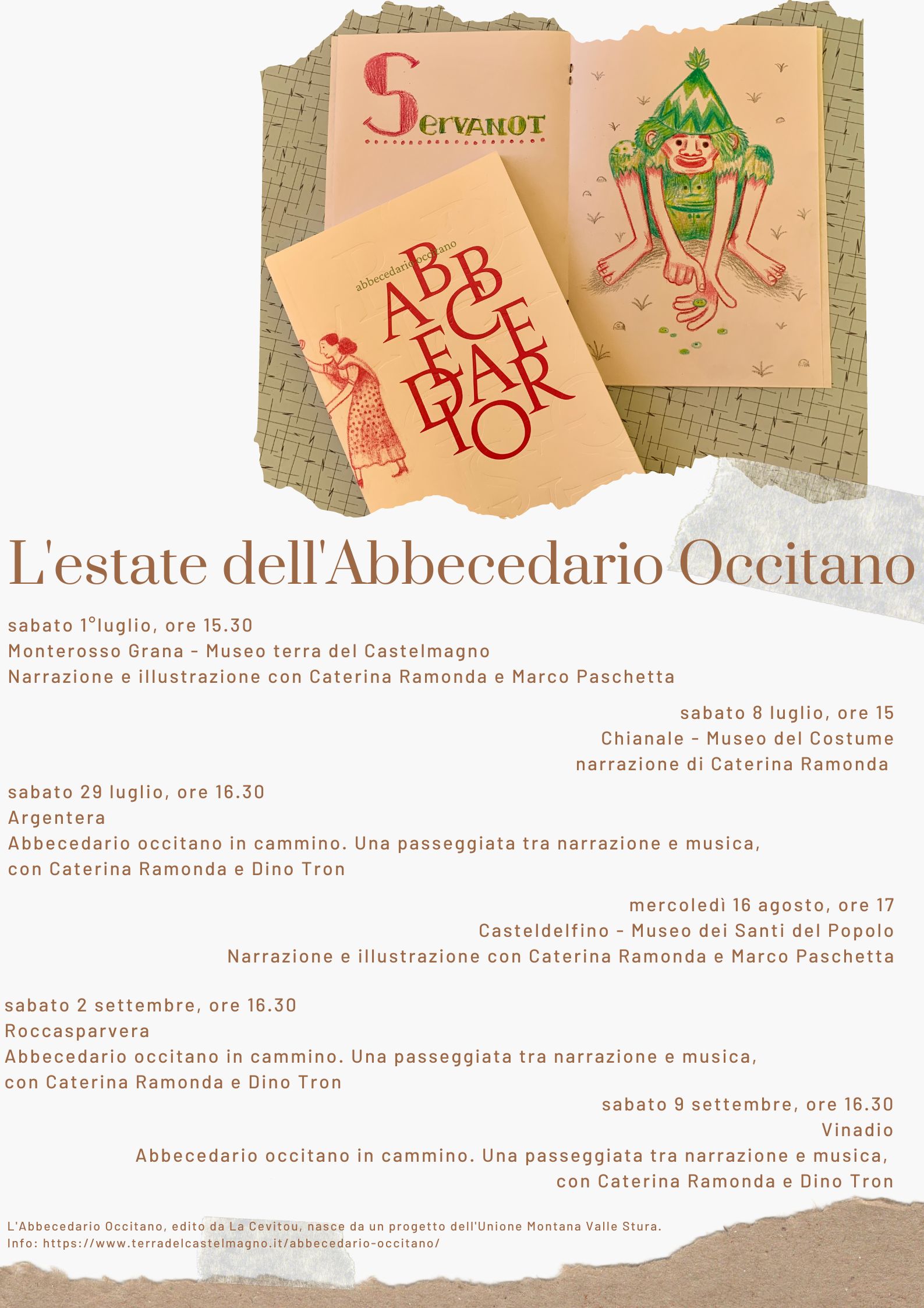 Mercoledì 16 agosto, h. 17 – Casteldelfino (Cn)