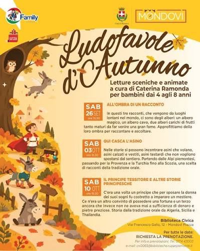 sabato 10 ottobre – Mondovì